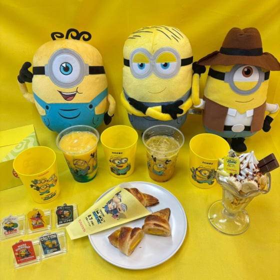 サンマルクカフェにミニオンズが大集合♡ “ハチャメチャおいしい”限定メニュー＆オリジナルグッズ徹底レポ！