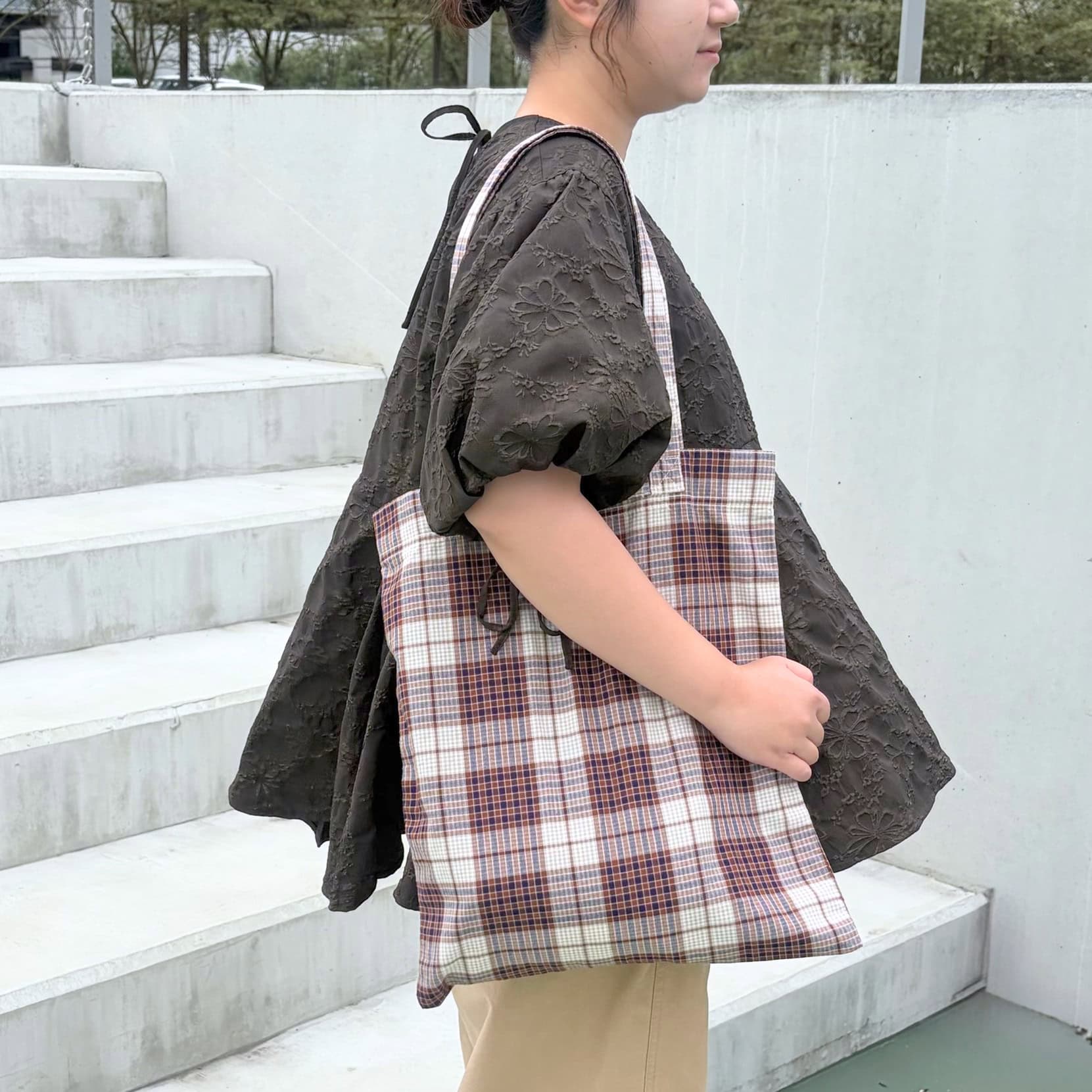 無印良品】出会った瞬間ひとめぼれ♡「新作チェック柄バッグ4選」1290