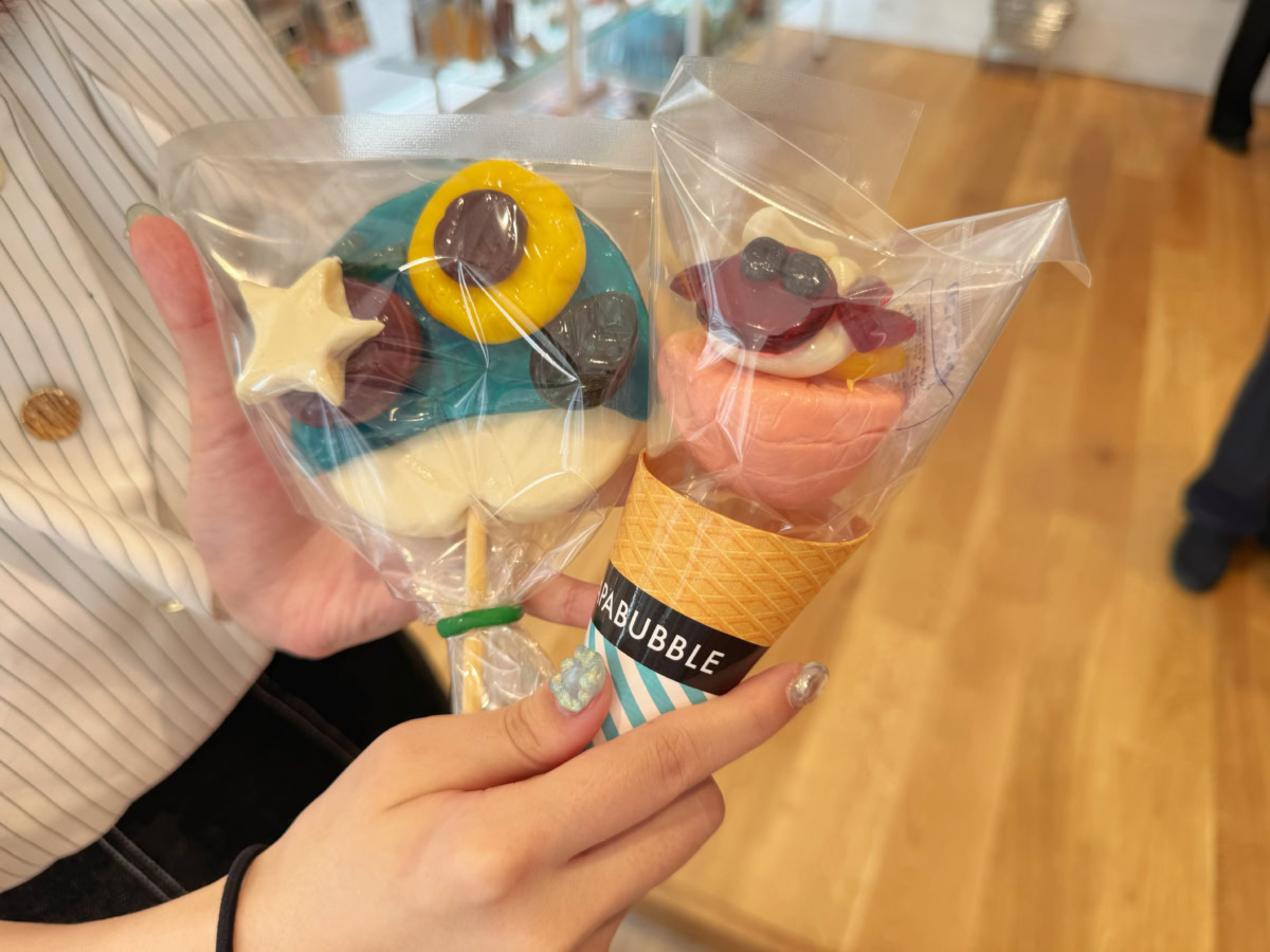 お洒落なオリジナルパッケージに入れてお持ち帰りが可能