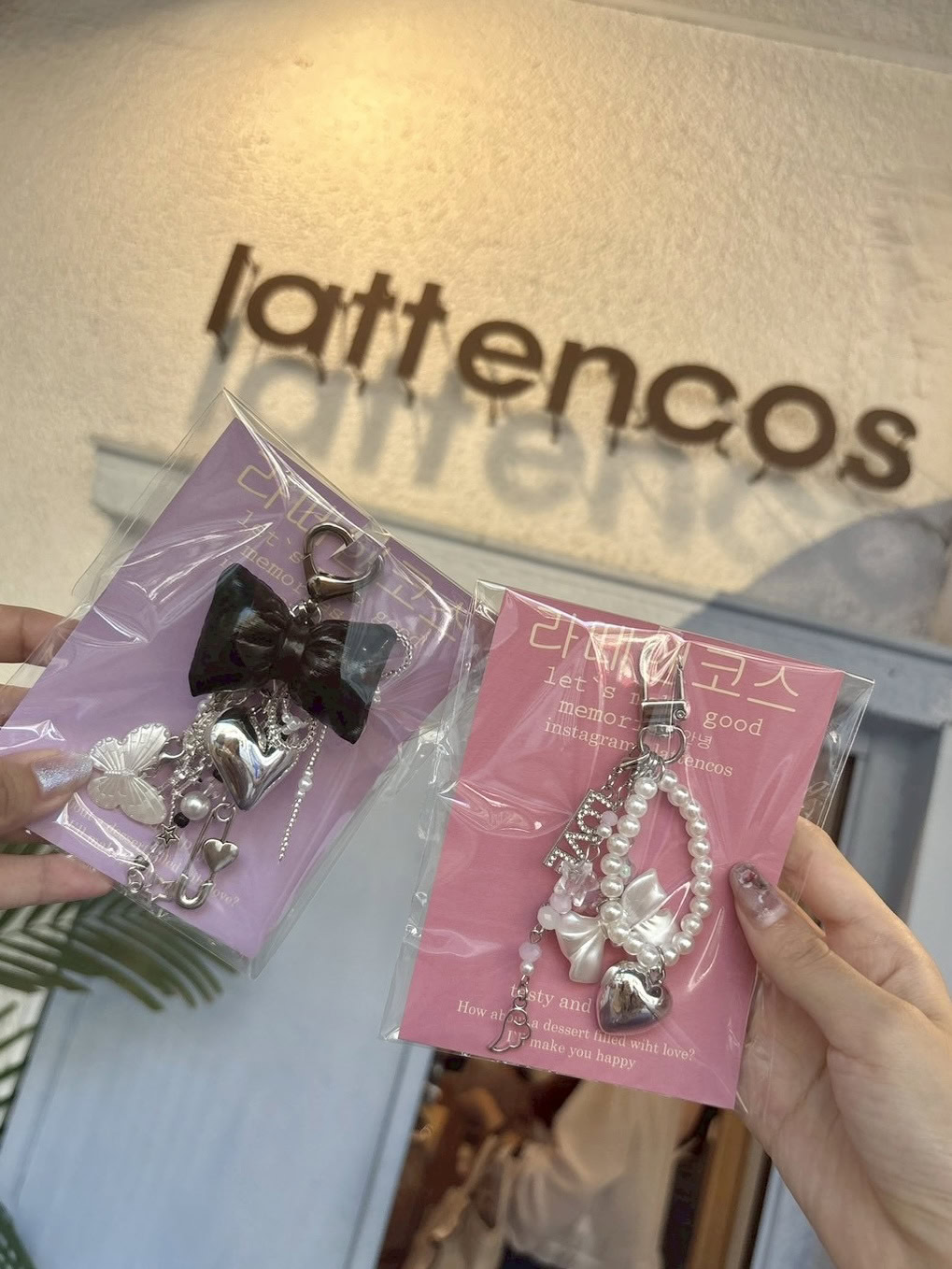 新大久保で韓国旅気分 オリジナルアクセサリー「lattencos」