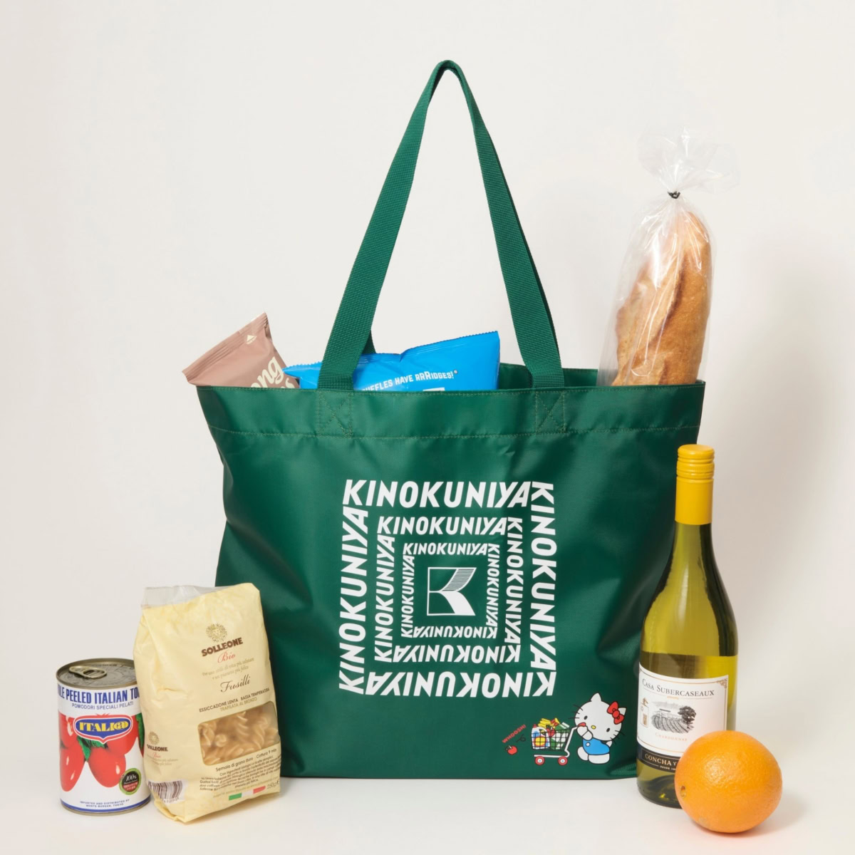 【付録】紀ノ国屋×ハローキティ♡ まとめ買いに大活躍「大容量お買い物バッグ」が超使える！【オトナミューズ9月号】