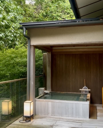部屋付き露天風呂