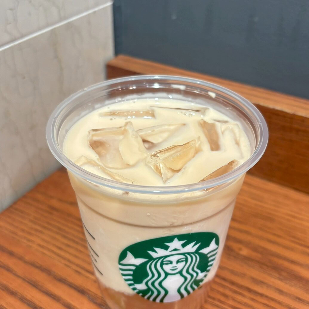 スタバ ピーチ クリーミー ティー ラテ