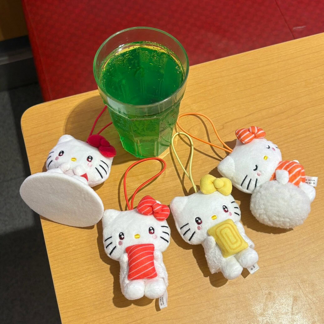 第1弾 ハローキティ コラボマスコット付き ソフトドリンク