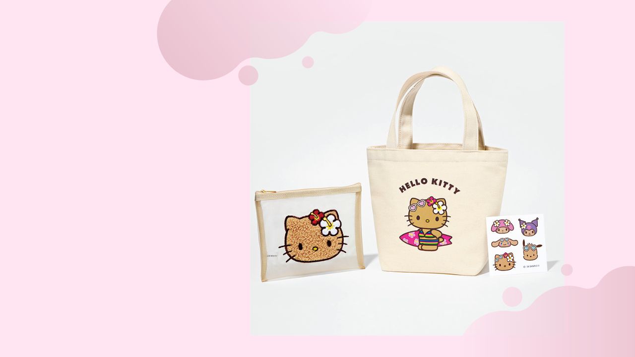【付録】完売前に急いで！日焼けハローキティ＆サンリオキャラ超豪華3点セットが可愛すぎる♡【スウィート8月号】