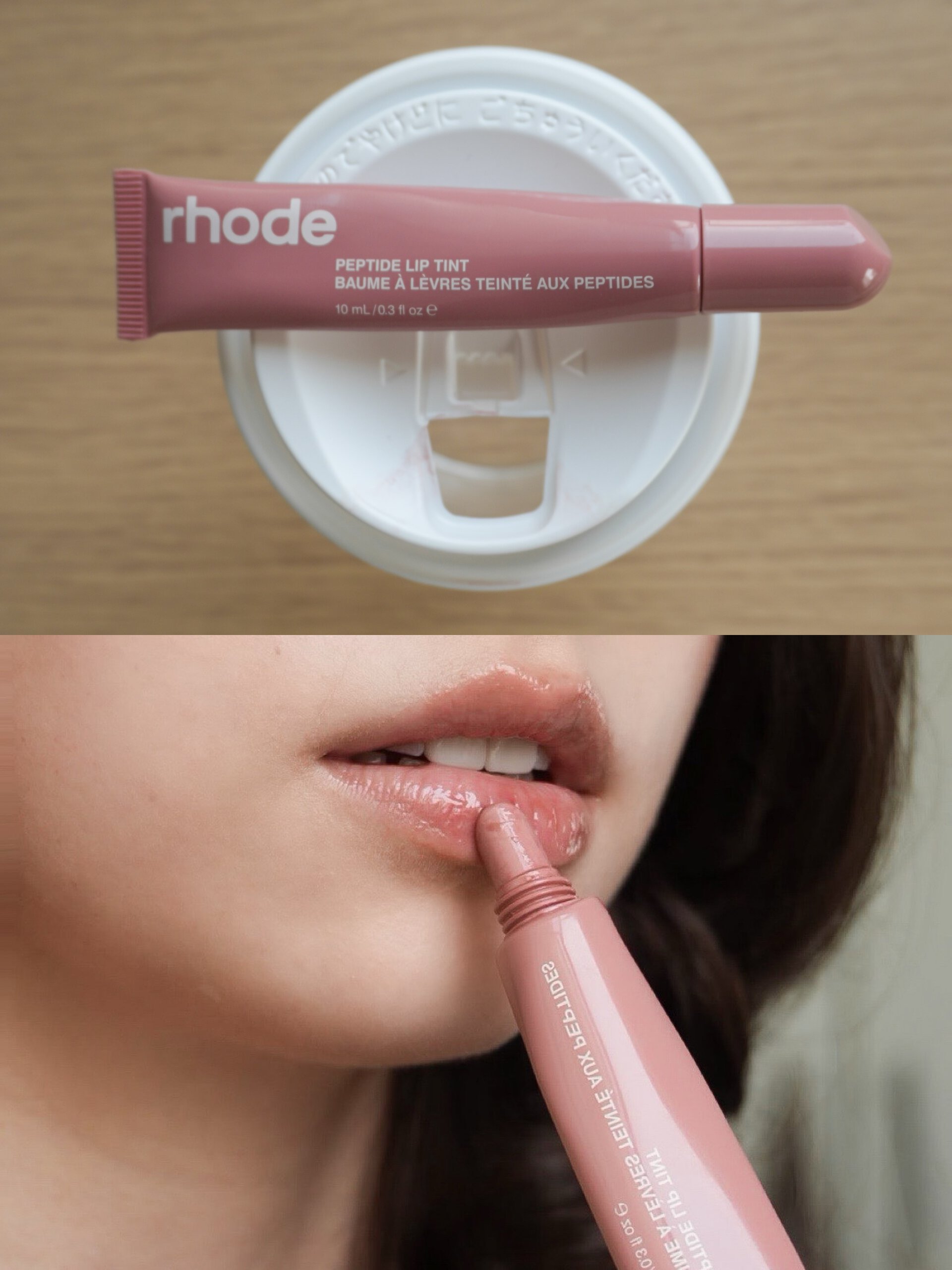 アメリカ購入コスメ rhodeのPeptide Lip Tint