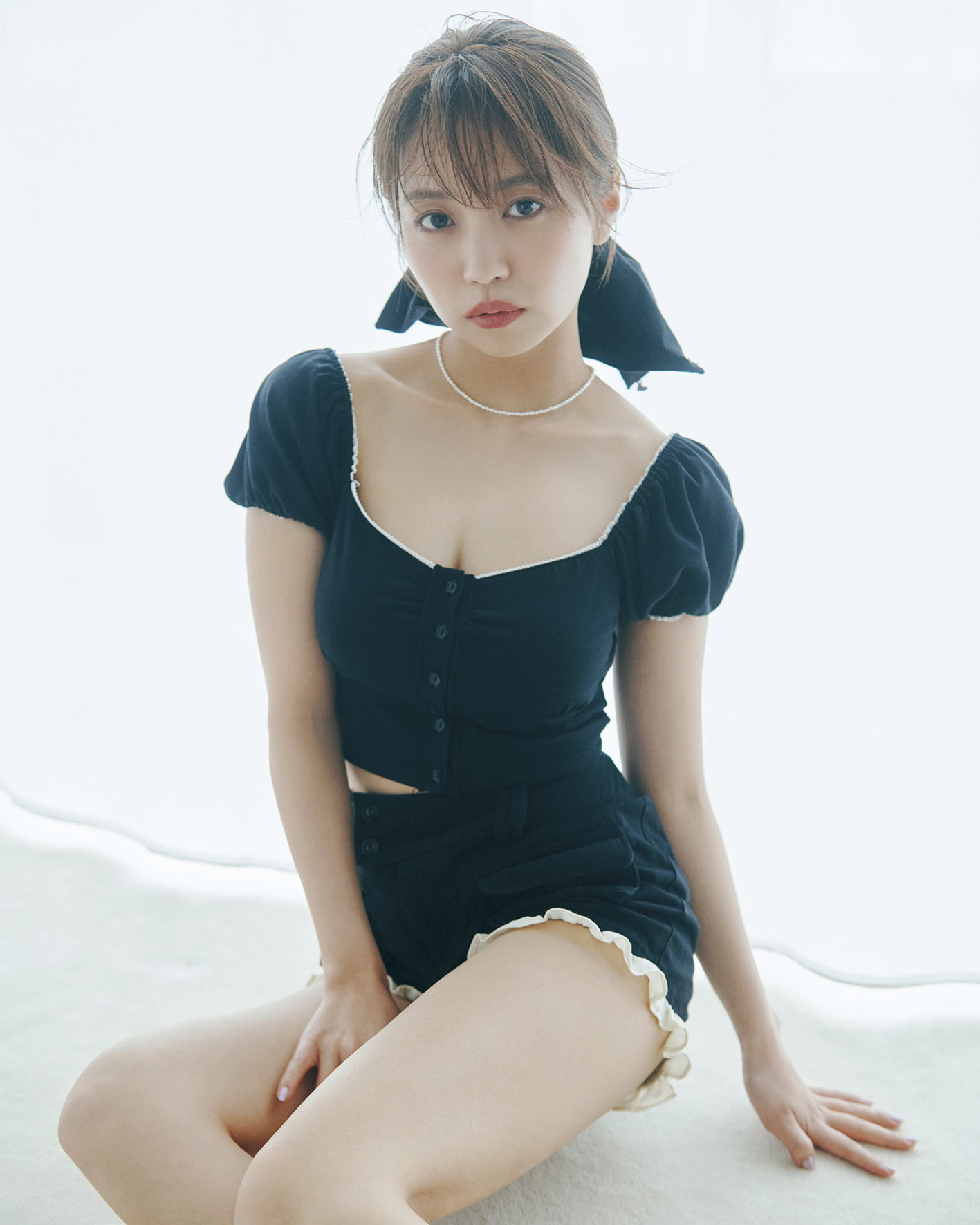 大原優乃 スフレマットなくすみローズ