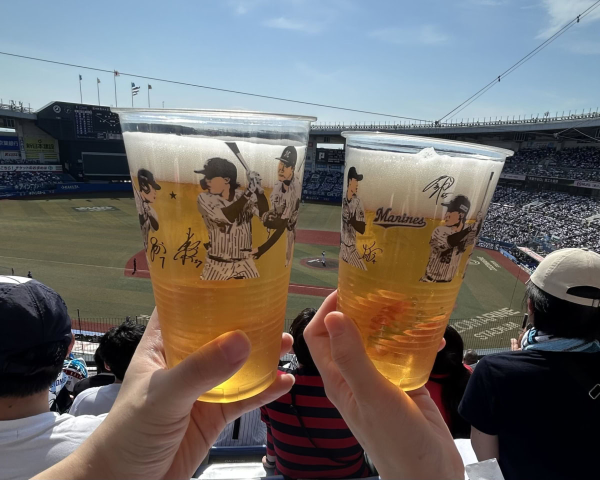 ZOZOマリンスタジアムのビール