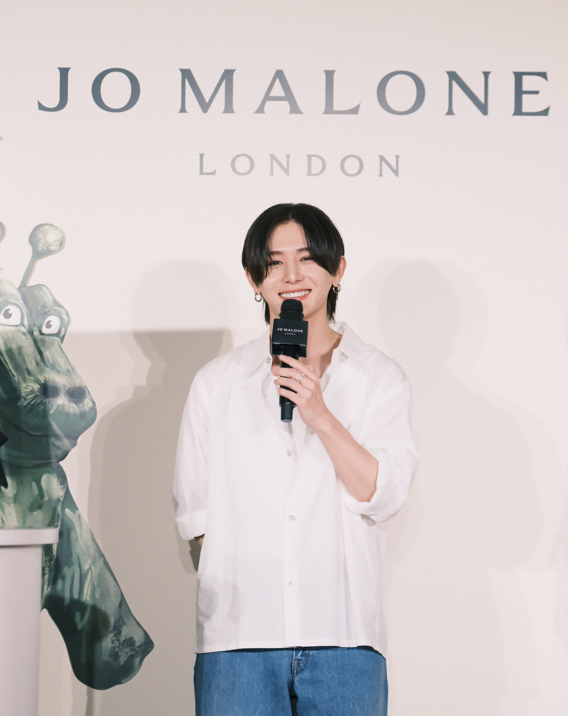 山田涼介 ジョーマローンロンドンのポップアップイベント登壇の様子