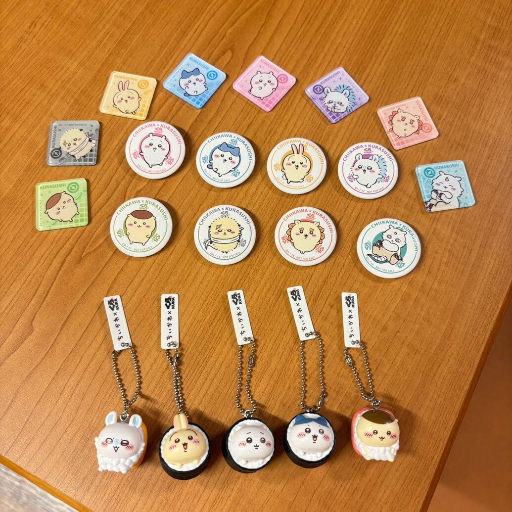 ちいかわ】くら寿司と4回目のコラボ♡ 気になる限定メニュー＆グッズを