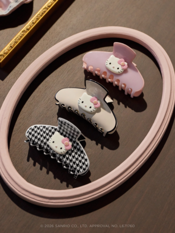 HLT×ハローキティ　ヘアクリップ