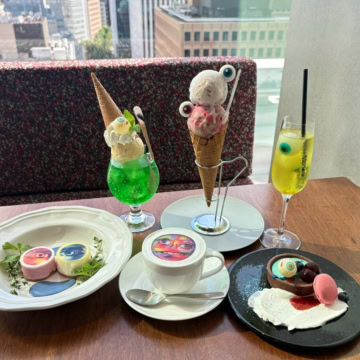 【虎ノ門ヒルズ】食のアート体験!TOKYO NODE CAFEで楽しめる期間限定メニューを全チェック♡