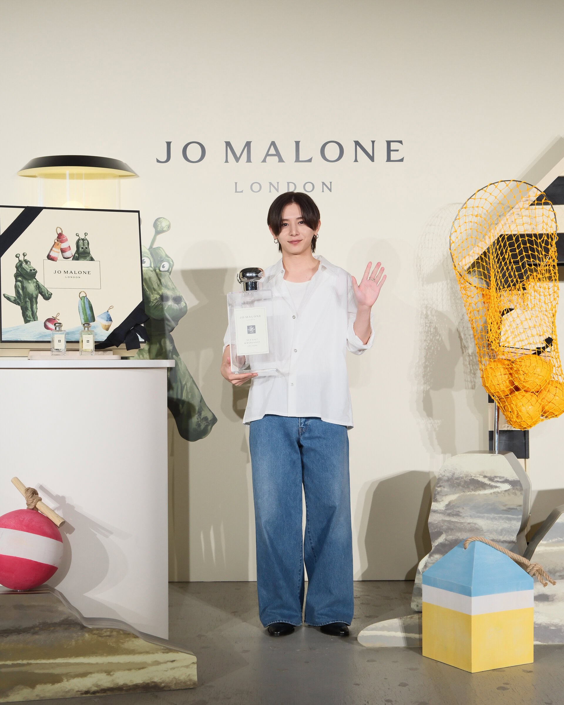 山田涼介 ジョーマローンロンドンのポップアップイベント登壇の様子