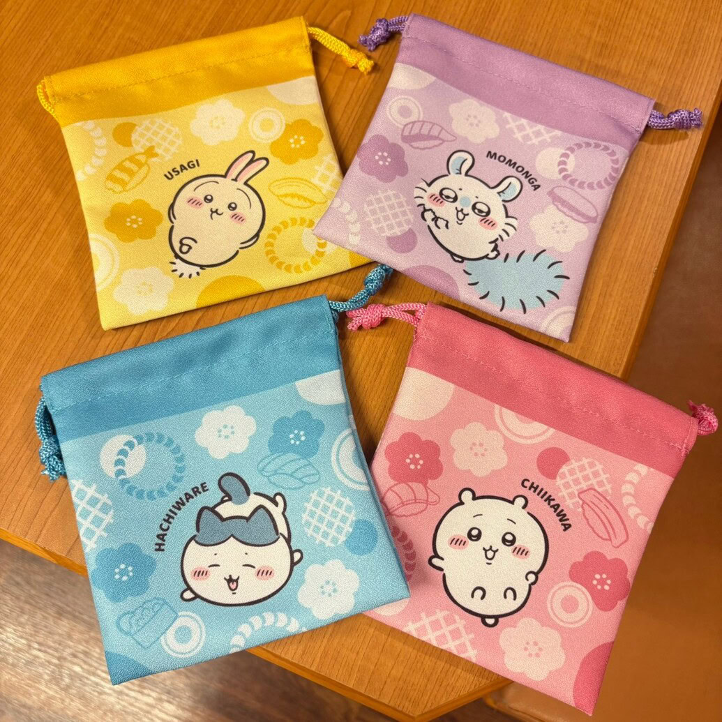 くら寿司×ちいかわ　ミニ巾着