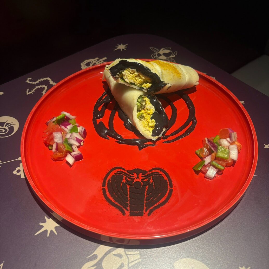 ＜ジャファー＞フムスとチキンの邪悪なスパイシーラップ