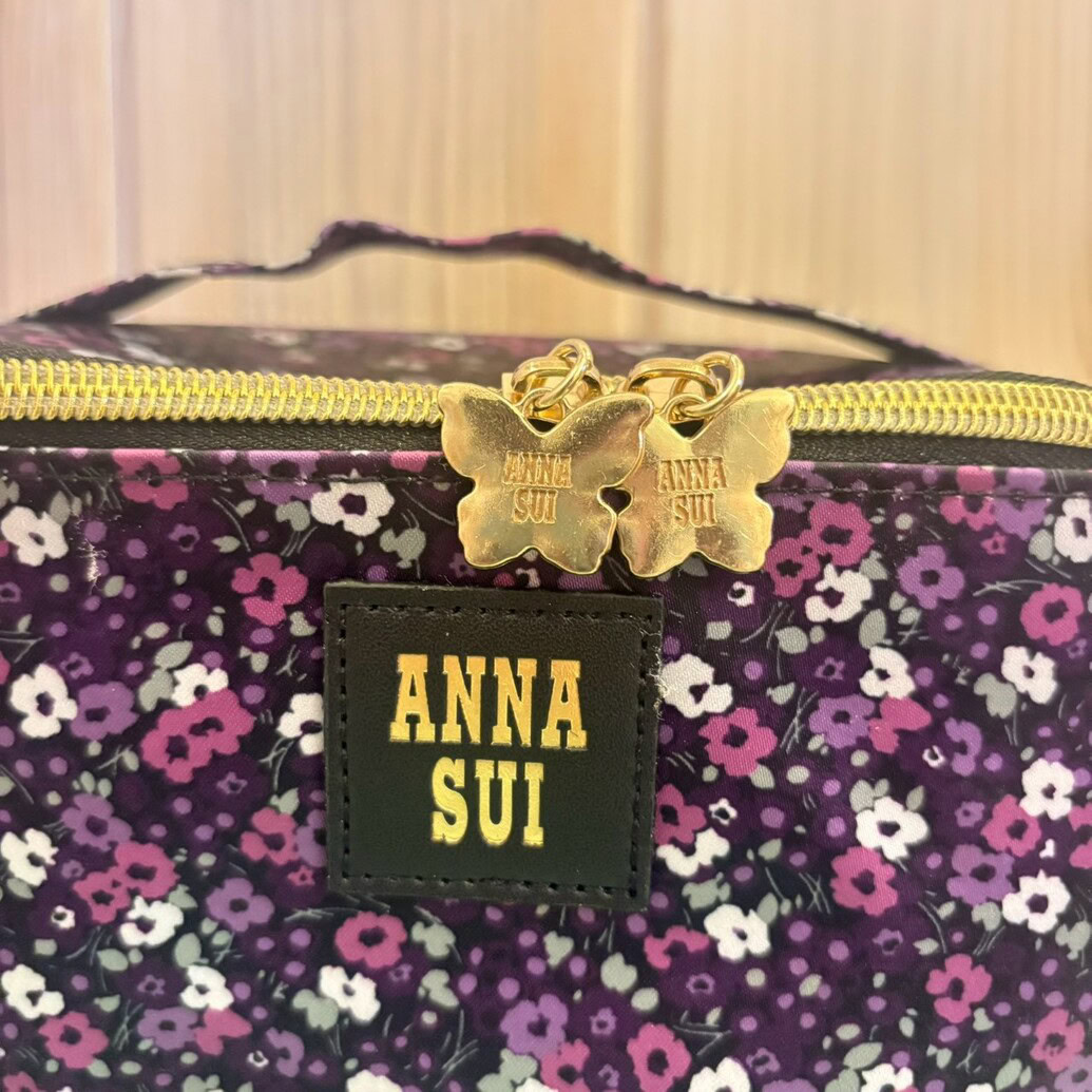 アナ スイ コスメティックス × sweet　フラワー柄バニティポーチ