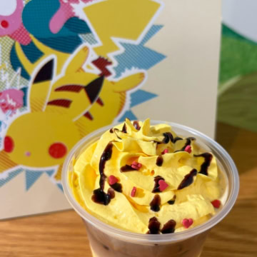 ピカチュウ ハニークリーム ラテ