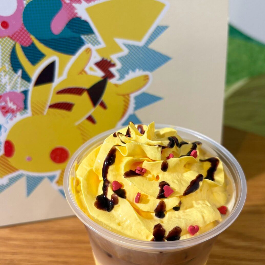 ピカチュウ ハニークリーム ラテ
