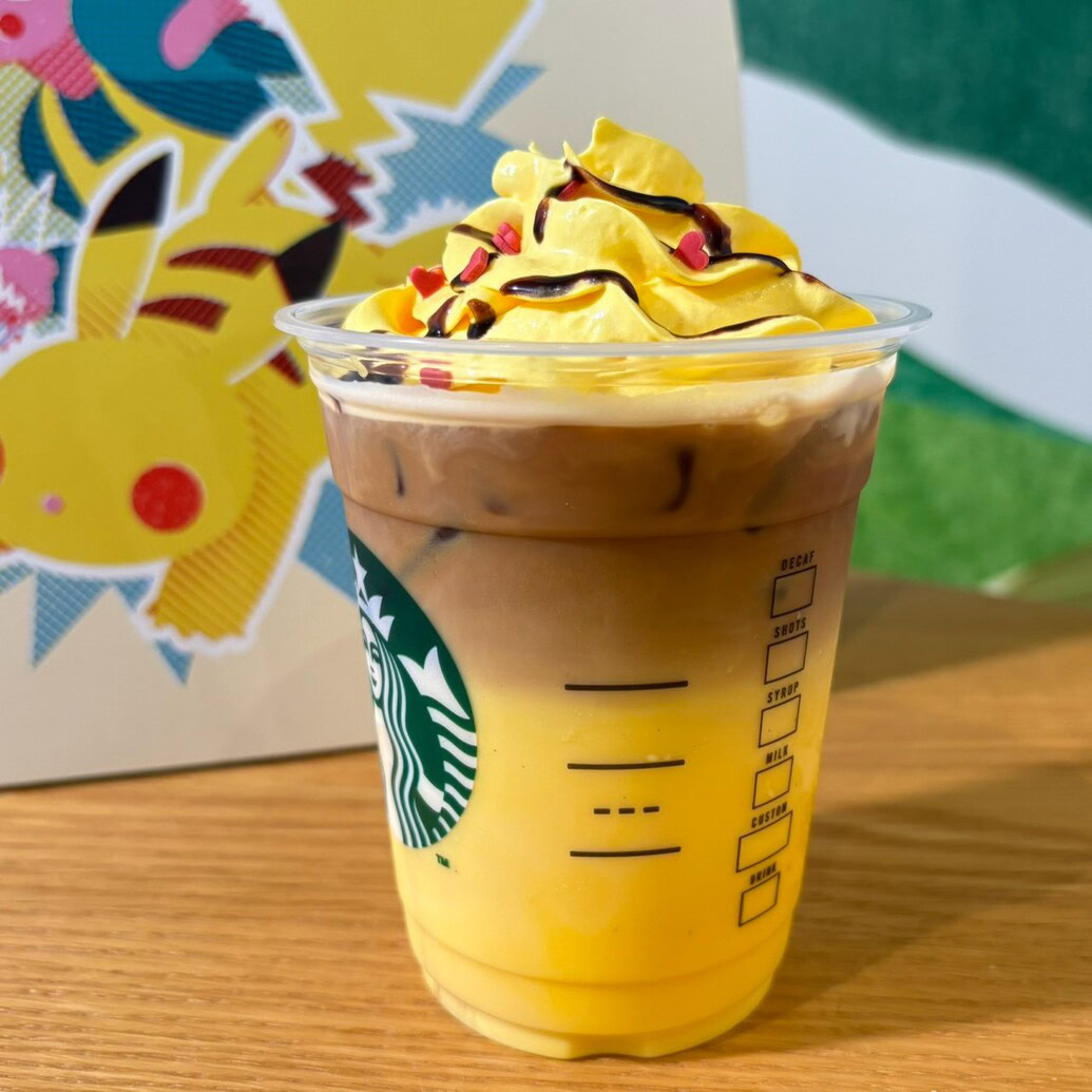 ピカチュウ ハニークリーム ラテ