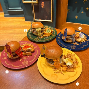 ホグワーツ バーガー（全4種）