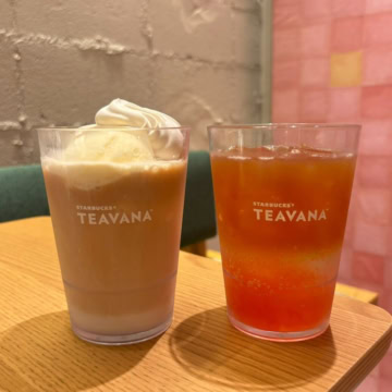 【スタバ新作】ティー好きさん集合♡ まろやかor爽やか…期間限定ご褒美ビバレッジ2種が絶品だった!