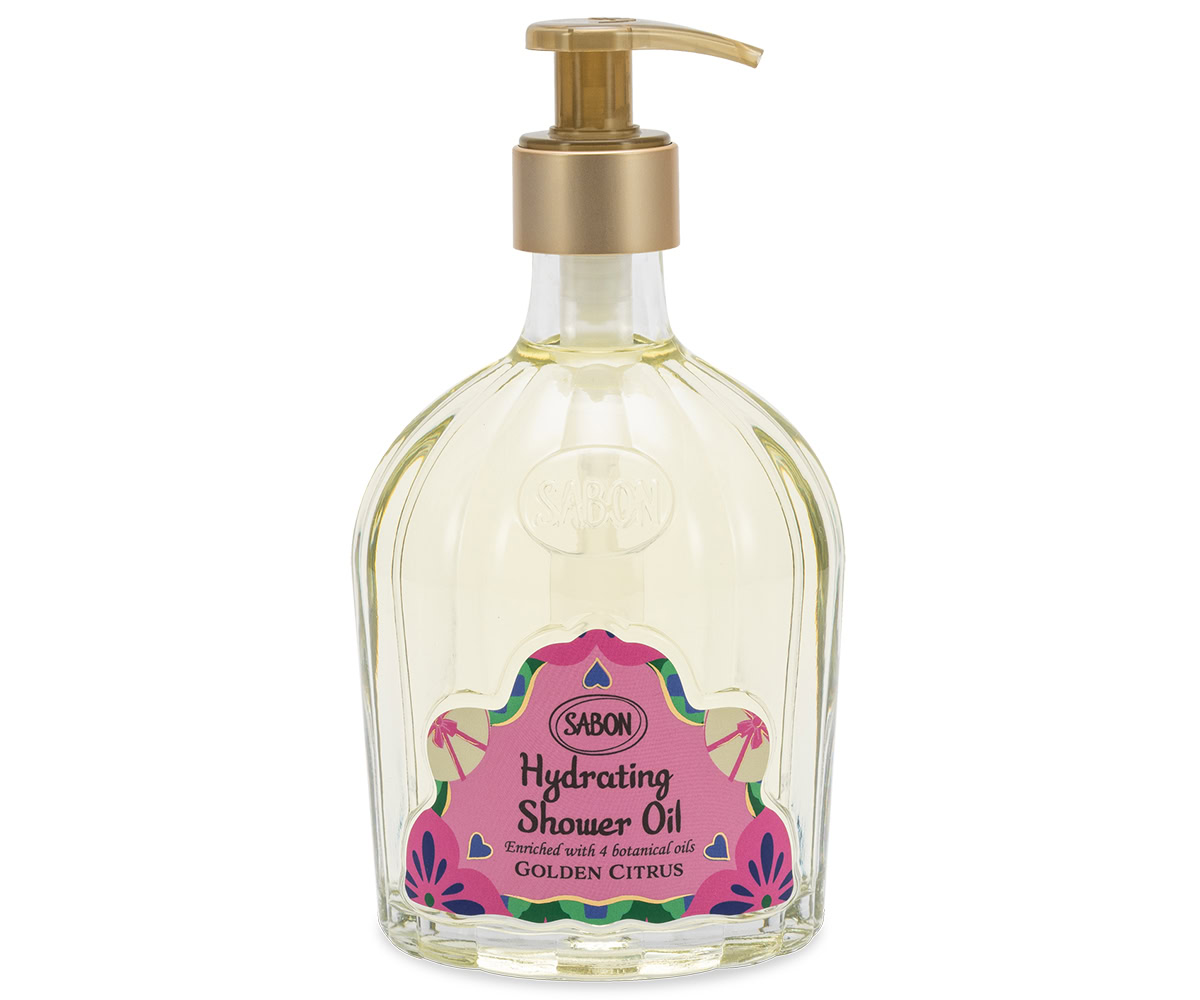 ハイドレイティング シャワーオイル ゴールデン・シトラス 450mL ￥5,390（SABON）