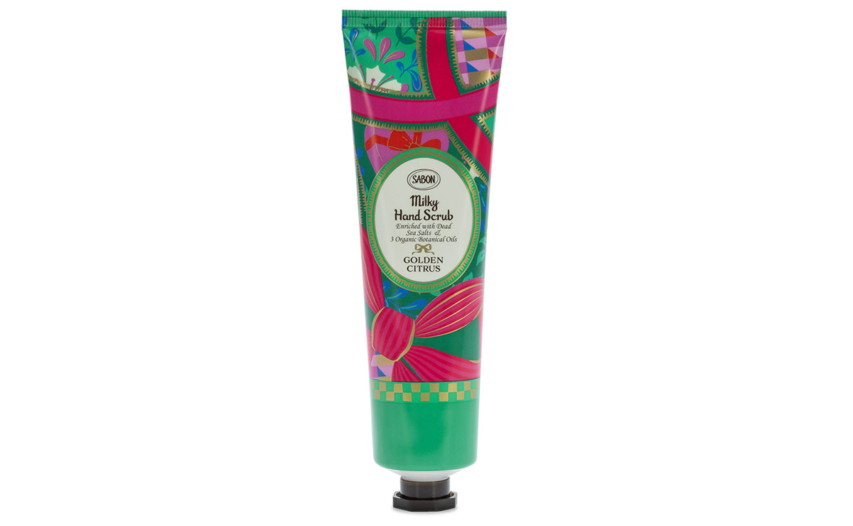 ミルキーハンドスクラブ ゴールデン・シトラス 75mL ¥3,630(SABON)