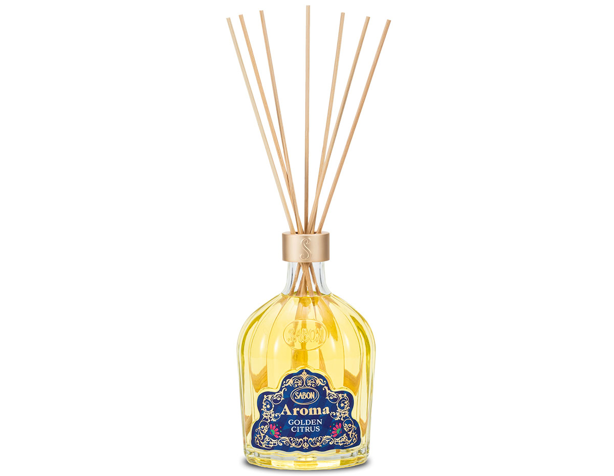 アロマ ゴールデン・シトラス 450mL ¥11,000(SABON)