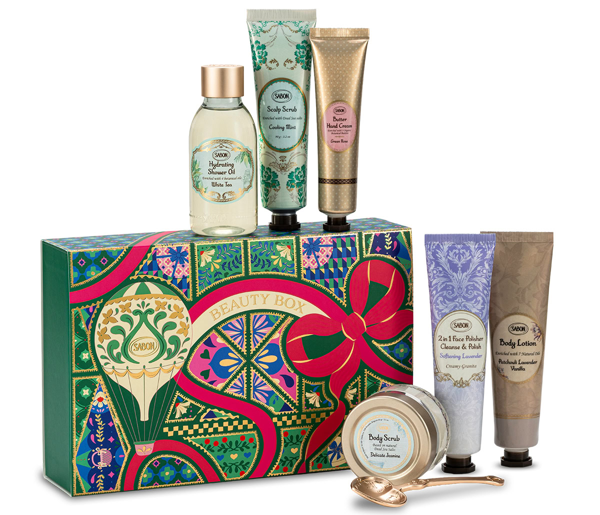 ビューティーボックス ¥11,000(SABON)※予約販売なし