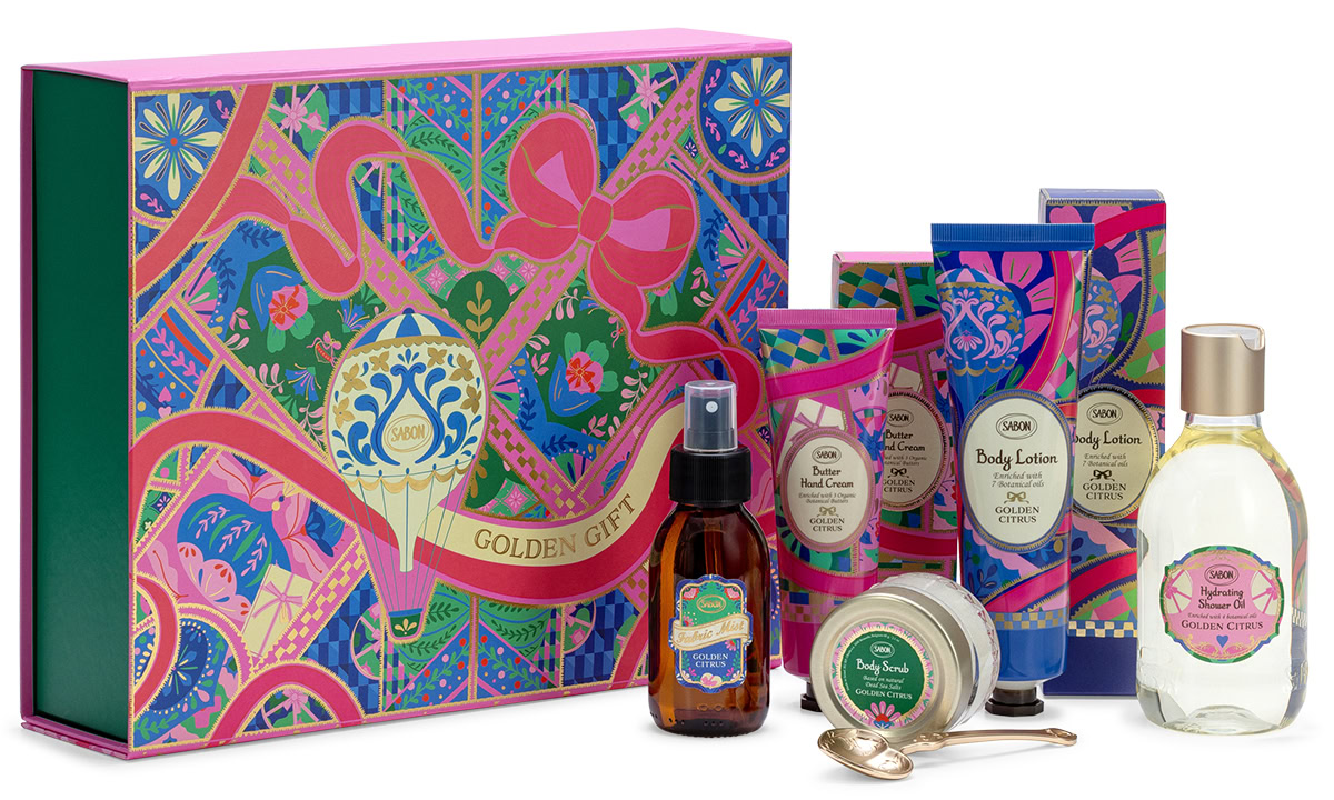 ホリデーギフト ゴールデン・シトラス ¥14,850(SABON)※2026年10月8日(木)より直営店舗・公式オンラインストアで予約開始