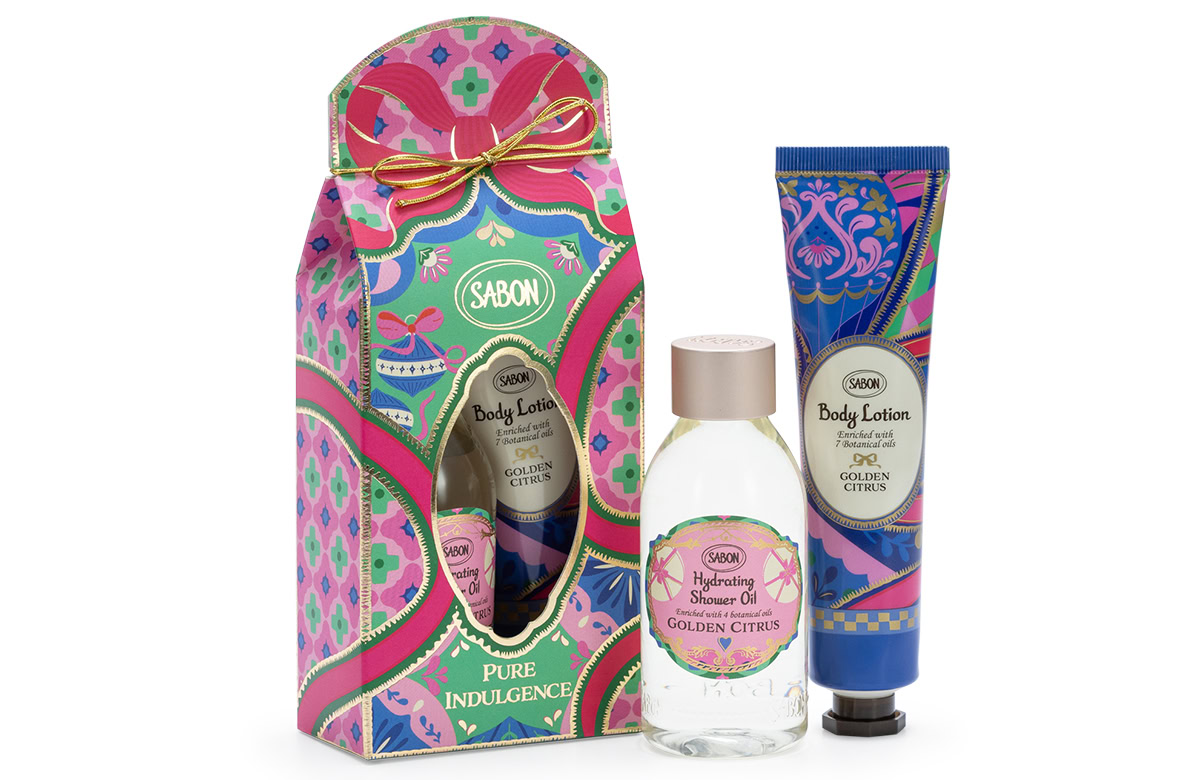 モイスチャーギフト ゴールデン・シトラス ¥4,070(SABON)※予約販売なし