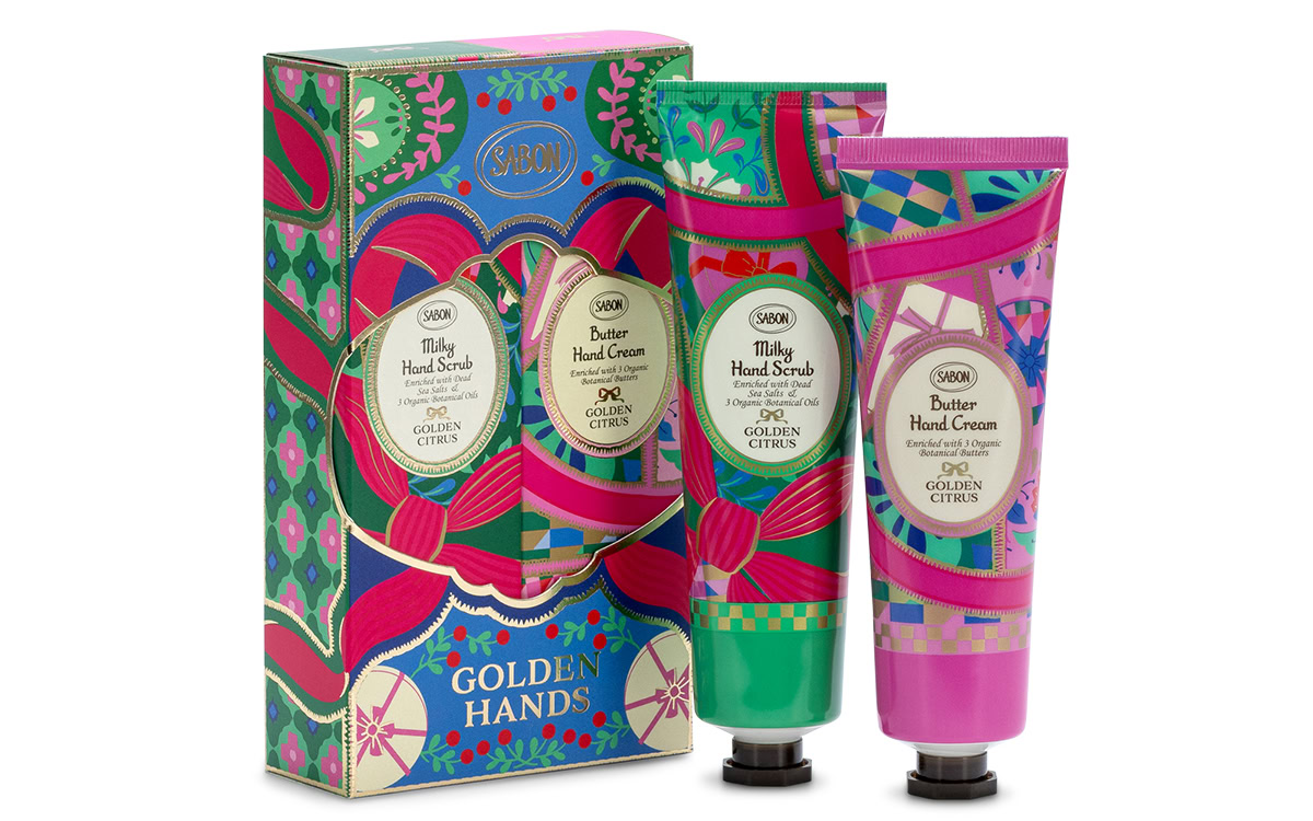ハンドケアギフト ゴールデン・シトラス ¥6,380(SABON)※予約販売なし
