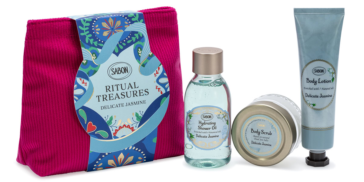トレジャーギフト デリケート・ジャスミン ¥4,950(SABON)※予約販売なし