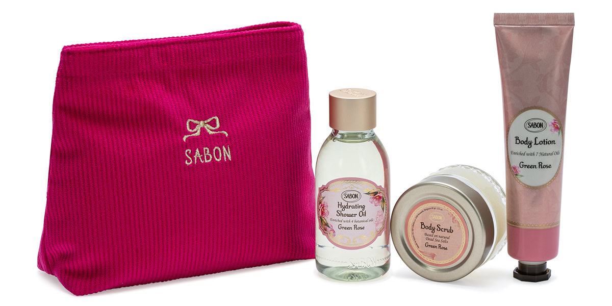 トレジャーギフト グリーン・ローズ ¥4,950(SABON)※予約販売なし