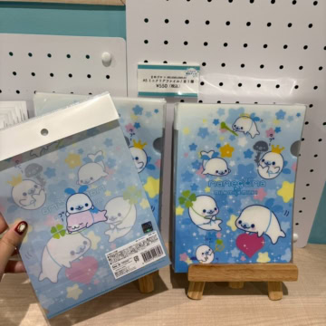まめゴマ×MILK MILK MILK!　クリアファイル