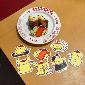 第2弾 ポムポムプリン コラボピック付き てりたま軍艦