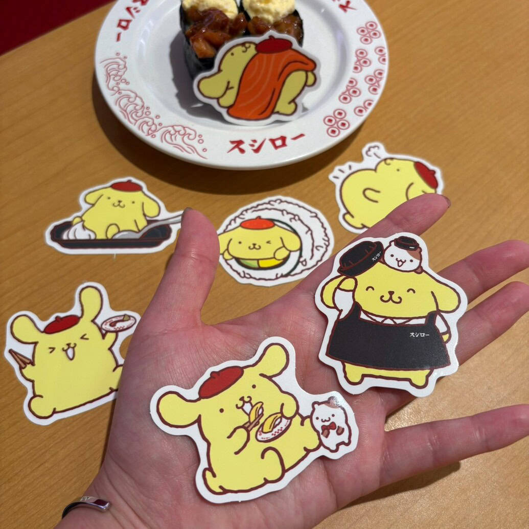 ポムポムプリン×スシロー コラボピック