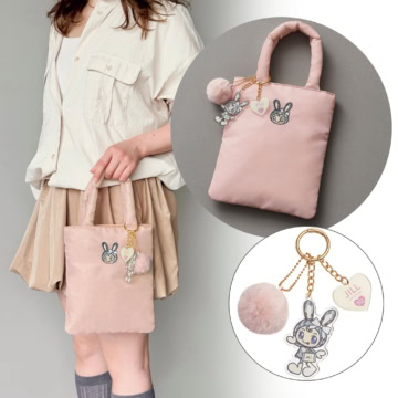 【付録】ジル バイ×ベリエちゃんコラボが可愛すぎ♡ ふかふかトートバッグ&チャームは完売必至【sweet12月号増刊】