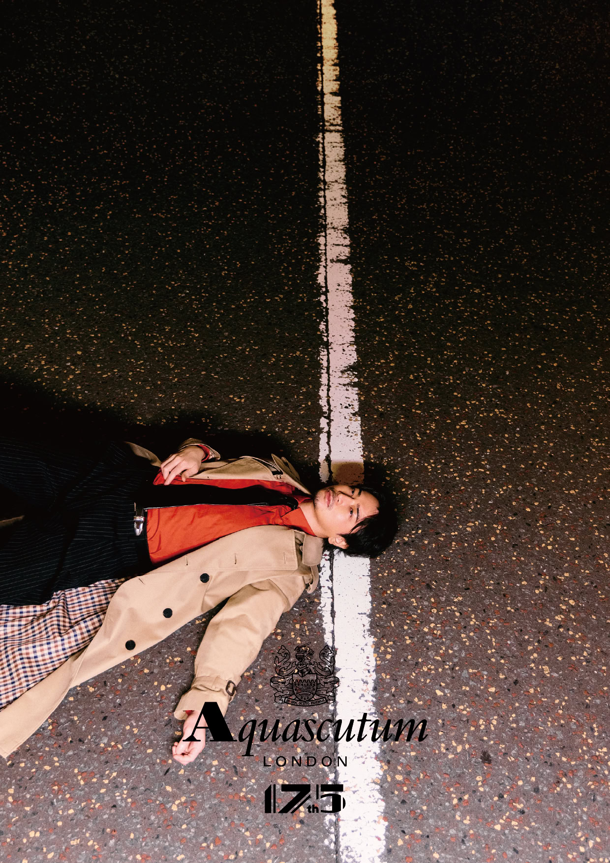 松本潤　「Aquascutum」