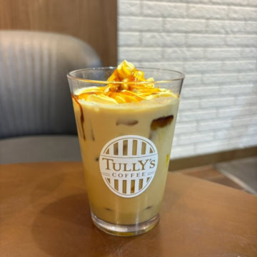 タリーズコーヒー　パンプキンプディングラテ