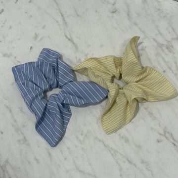 GU　スクエアストライプシュシュ