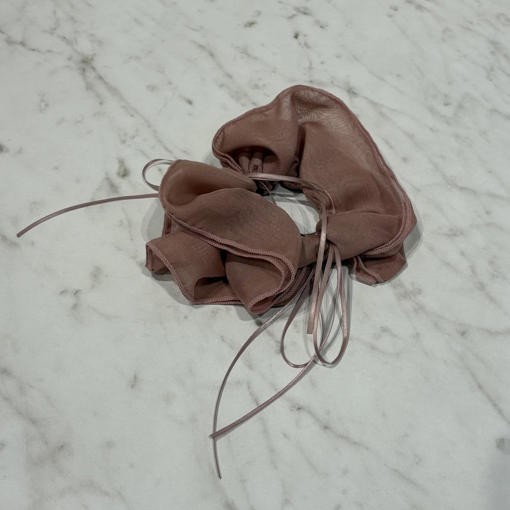 GU パイピングリボンシュシュ