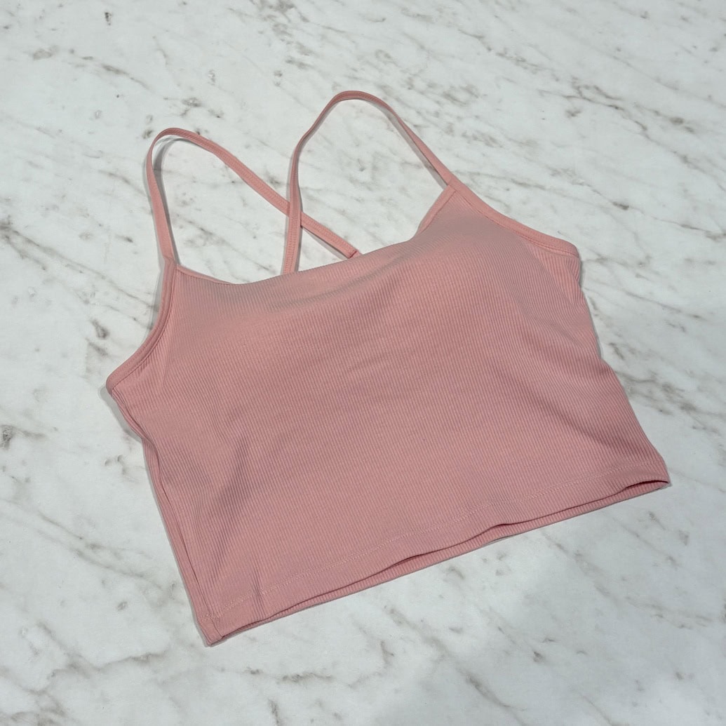 GU ブラフィール2WAYクロップドキャミソール