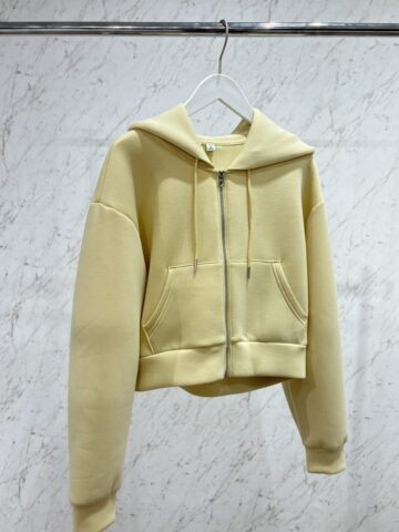 GU　パフスウェットフルジップパーカ