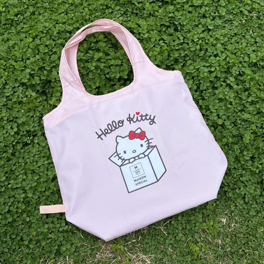 【付録レビュー】実用的で超可愛い♡ 「メゾンスペシャル×ハローキティ」保温・保冷マルシェバッグは絶対買い！【GLOW5月・6月合併号】