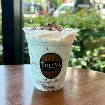 タリーズコーヒー　チョコミントシェイク