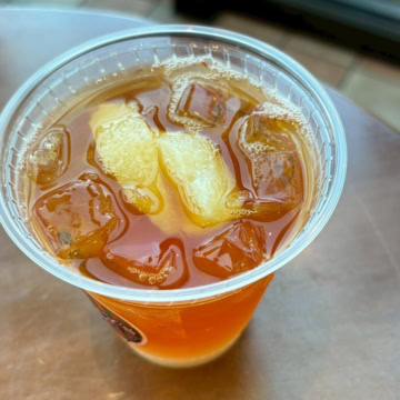 タリーズコーヒー　＆TEA グレープフルーツセパレートティー