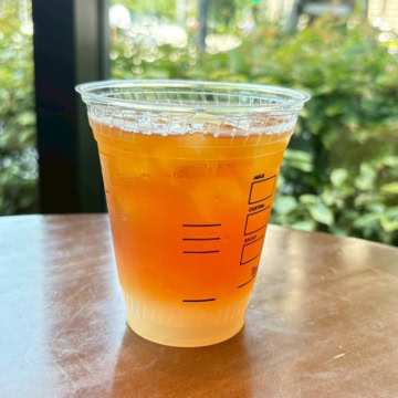 タリーズコーヒー　＆TEA グレープフルーツセパレートティー