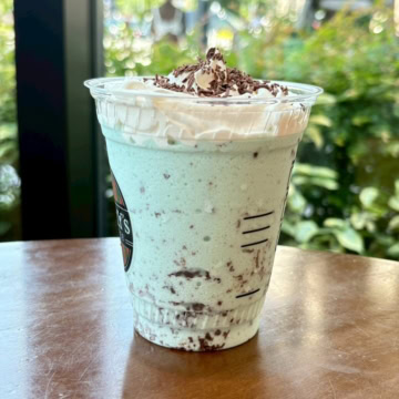 タリーズコーヒー　チョコミントシェイク