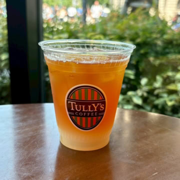 タリーズコーヒー　＆TEA グレープフルーツセパレートティー